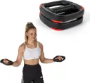 AT Sports Dual Purpose Ergonomic Exercise Weight Plates for Total Body Workouts