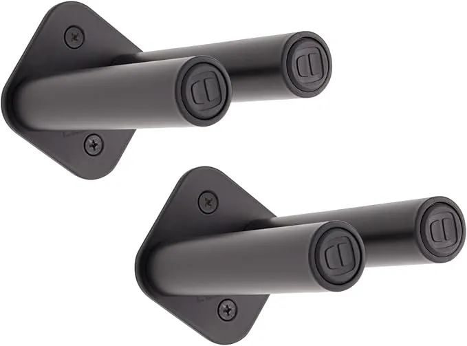 AT Sports Steel Wall Storage Rack for 2 SMARTBAR Barbells or 4 Weight Plates, Modern, 0.52kg Each