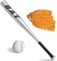 AT Sports Baseball Balls Set Baseball Bat+Baseball+Baseball Glove aluminum 25inch security baseball bat and ball set youth adult outdoor training and practise