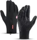 AT Sports Winter Gloves, Touch Screen Anti-slip Thermal Sports Gloves for Running, Cycling, Hiking, Driving, Climbing