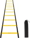 AT Sports 4M Agility Ladder Speed Training Ladder with 12 Adjustable Rungs, Football Training Equipment for Speed, Footwork & Agility, Agility Training Equipment for Football, Tennis, Basketball, Rugby & Sports