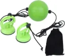 AT Sports Boxing Fight Ball, Double End Punching Ball Suction Cup Suspension Type Boxing Ball Kit for Gym MMa Fitness Training