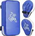 AT Sports 2-in-1 Punching Mitts Kick Pack Set, Boxing Mitts Focus Pads and Taewondo Kick Pad, Thai Pads Karate Kick Pads, Martial Arts MMA Punching Mitts Kicking Boxing Shield Training for Men Women GymWUWEOT 2-in-1 Punching Mitts Kick Pack Set, Boxing Mitts Focus Pads and Taewondo Kick Pad, Thai Pads Karate Kick Pads, Martial Arts MMA Punching Mitts Kicking Boxing Shield Training for Men Women Gym
