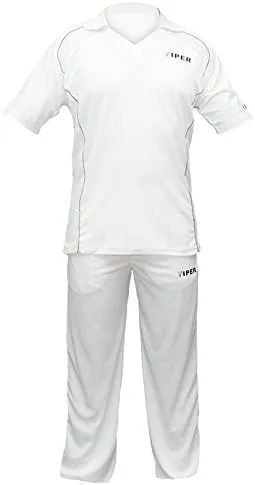 AT Sports CRICKET WHITES CRICKET SHIRT & CRICKET TROUSERS CRICKET CLOTHING (m)
