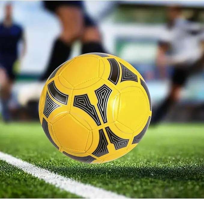 AT Sports HOT BARGAINS Pack of 2 Size 5 Stylish all Weather Football Ideal for Training & Matches, Suitable for All Grounds and Weather, for Boys, Teens & Footballers for All Ages.