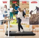AT Sports Cardirun Walking Pad Treadmill with Incline & Handle, 2 in 1 Under Desk Treadmills for Home Small, 2.5HP & 136KG Mini Portable Walking Running Machine with LED Display, Voice/App/Remote